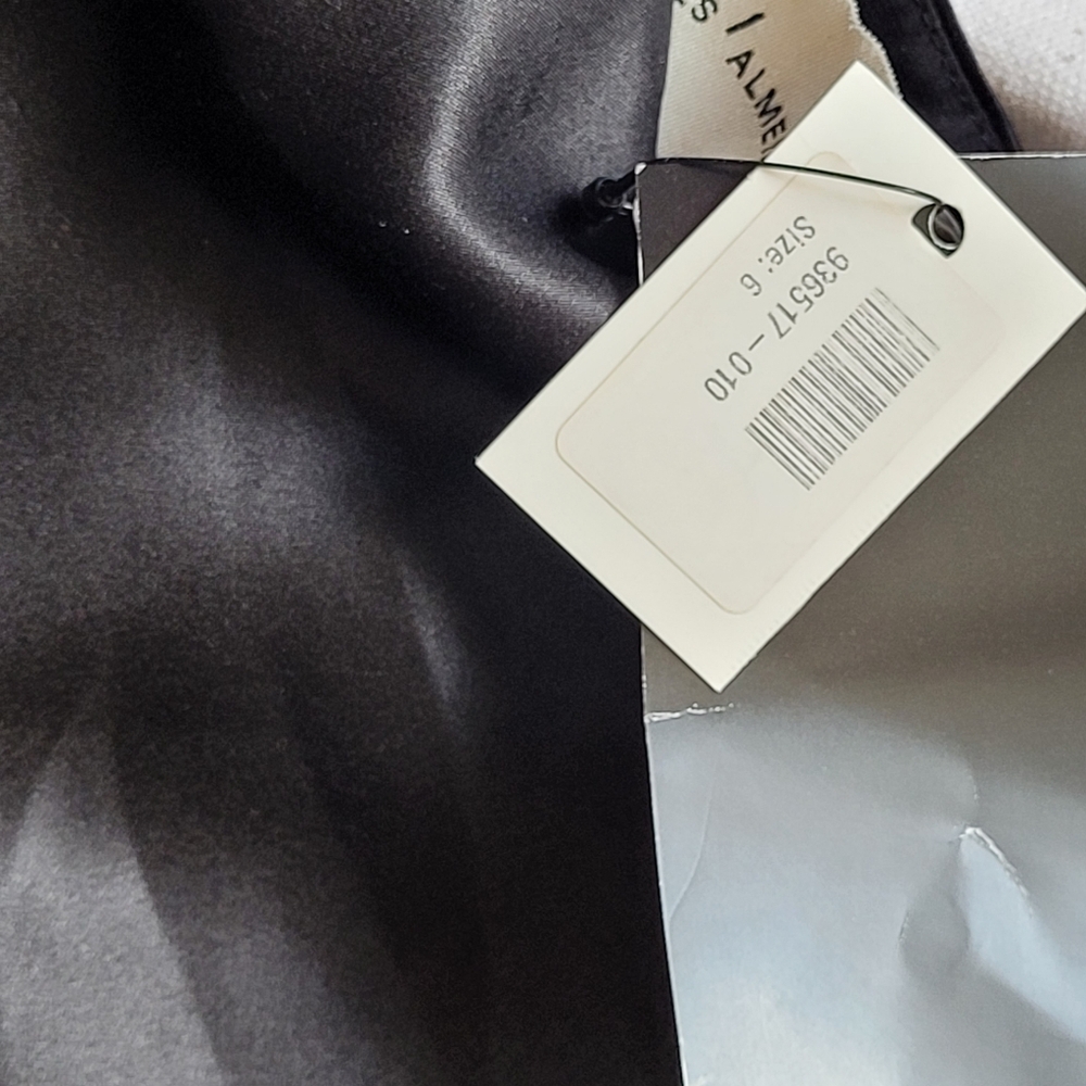 Marques Almeida A-symmetrical midi silk-satin skirt size-6 NWT - Picture 7 of 7
